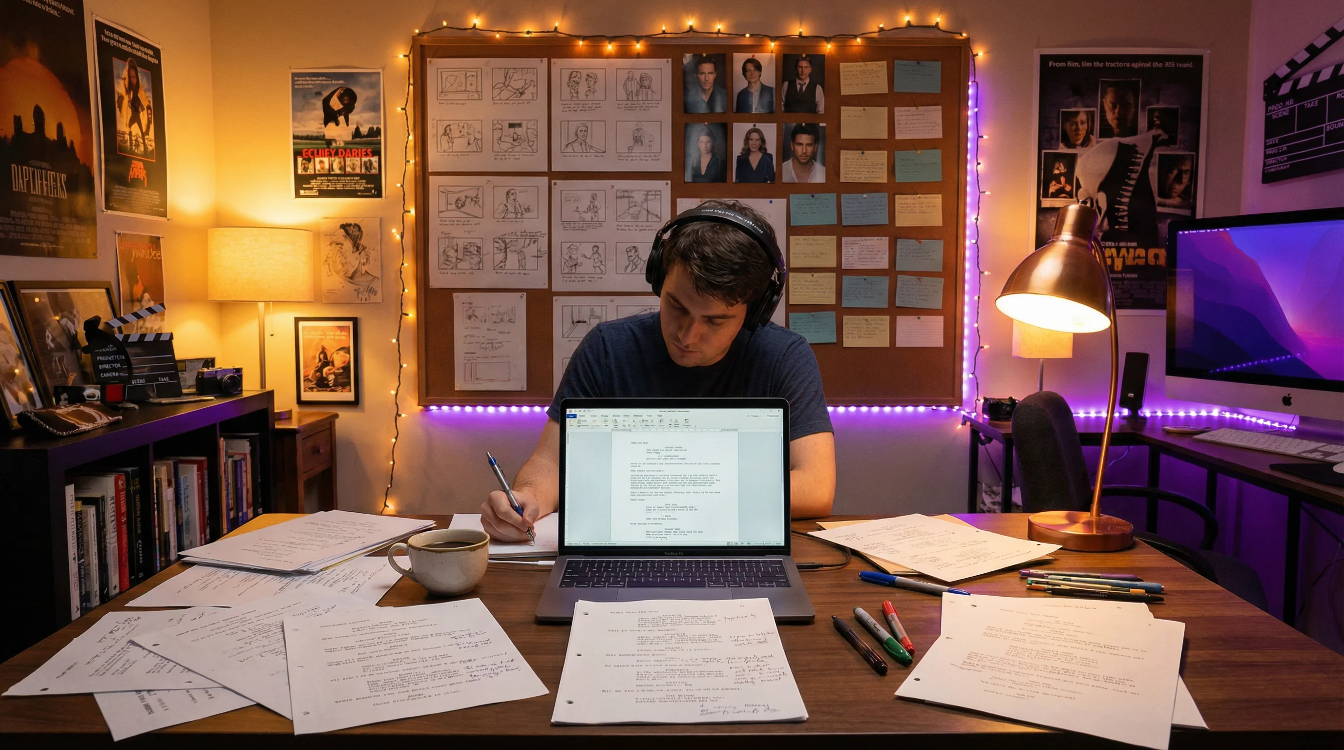 无限臀山传媒剧本创作与分镜设计工作